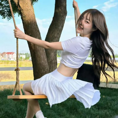 冬天的女子